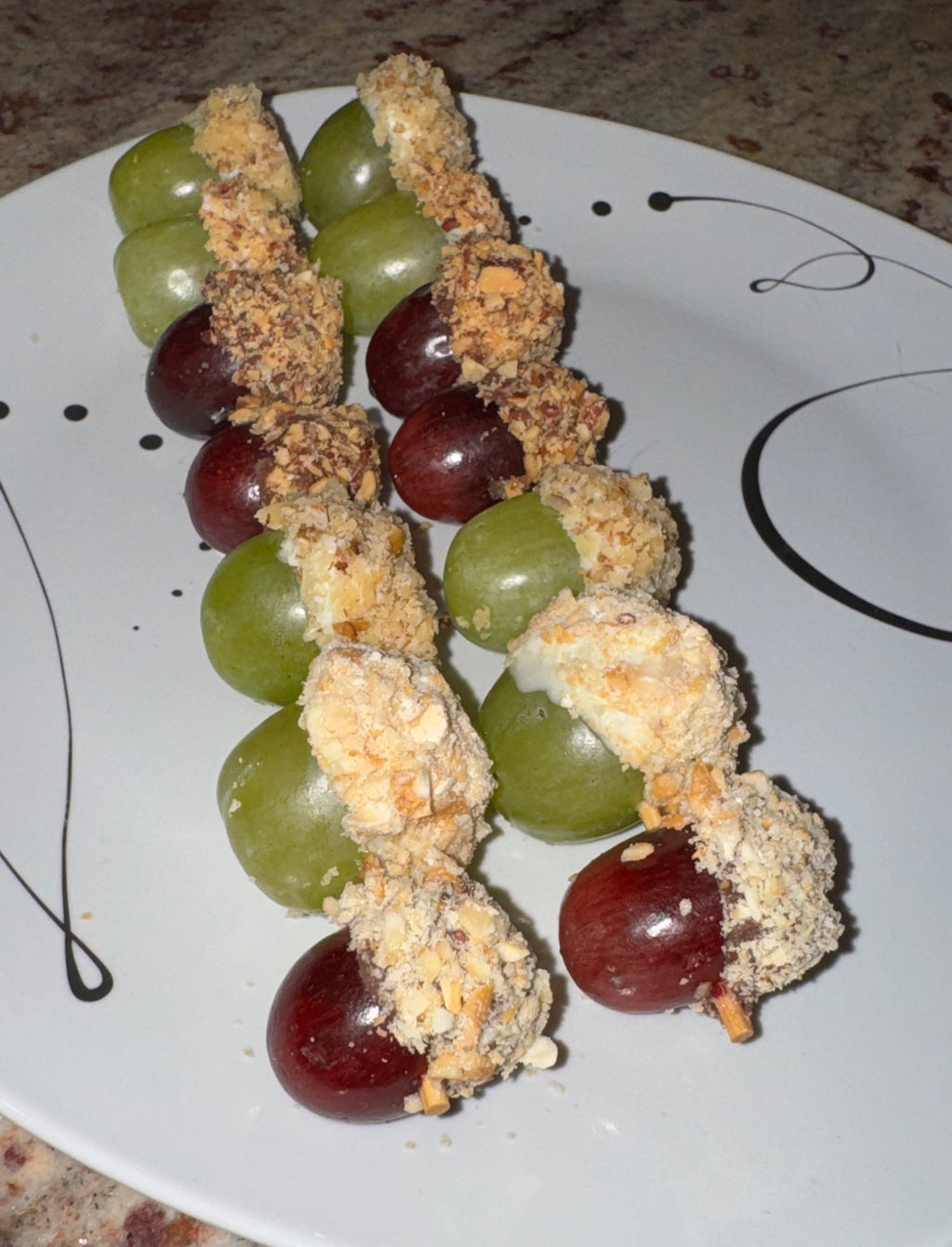 Wild 100s — Grape Flight Kabob